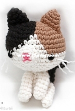 Adorably kawaii - Amanda Maciel - Calico Cat Amigurumi Pattern - Free