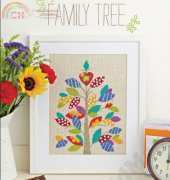 Family Tree by Lesley Teare from Cross Stitcher UK 264