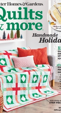 Better Homes and Gardens BHG Quilts and More - Winter 2022