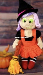 Stringy ding ding - Witch Doll Amigurumi  - Free