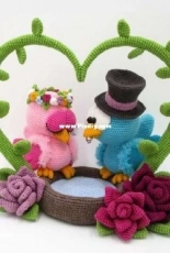 Dinegurumi - Sandra Haupt - Birds wedding - Hungarian - Translated