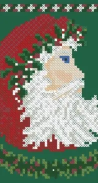 Mill Hill - MHCB206 - Holly Bough Santa XSD