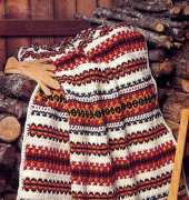 Annie Halliday - 801299 - Fireside Winter Afghan