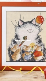 Hip, Hip, Hooray by Margaret Sherry from Cross Stitch Crazy 267 PCS + XSD
