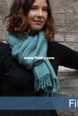 Filcolana-Aquadis Shwal by Sigrid Hansen-Danish-Free