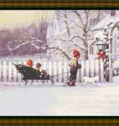 Classic Cross Stitch New 266 - Going home