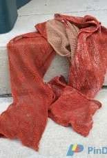 Shifting Silk Scarf by Karla Krueger-Free