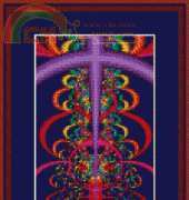 Cross Stitch Collectibles - Fractal 99 Bookmark FR-99