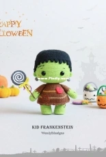 Wendy Li Designs - Kid Frankenstein - Translated