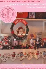 Les Brodeuses Parisiennes LBP -Bande a broder Douceurs de Noel