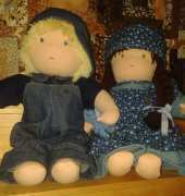 Waldorf dolls.