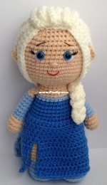 Minasscraft - Yazmina Nieblas - Elsa amigurumi - Free