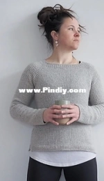 Ripple Sweater by Ellissa Gilbert