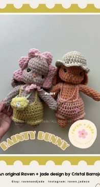 Raven and Jade / raven jadeco - Cristal Barrajas - Dainty Bunny