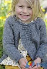 Nomi Top Down Cardigan by Eline Bang Abelsoen/Eba Design-Free