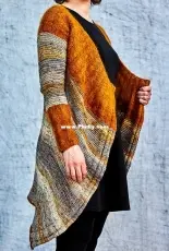 West Knits - Marled Mania Cardigan By Stephen West