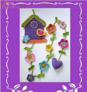 Adrianne (TeenyWeenyDesign) - Birdhouse Wallhanger