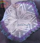 Rebecca Leigh 026 "Laci" Circular Baby Afghan