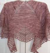 Damson Shawl by Ysolda Teague-Modified by Linda Butkus -Free