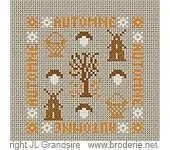 Broderie.net - Grandsire Jean-Louis - Miniature Automne