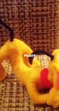 Pluto - needle felting