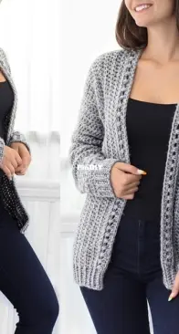 The Easy Design - April Miller - Andrea Cardigan