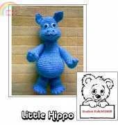 Amigurumi Artist - Gudrun Kulich - Little Hippo