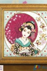 Eastern Promise - Elegant Geisha by Lesley Teare from Cross Stitch Gold 128 XSD