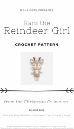 Oche Pots - Clare Cooper - Rani the Reindeer Girl