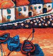Permin 12-5120 Tri-colour Boats Scene