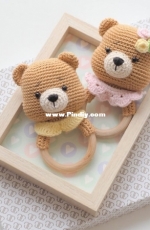 RNata - Natalia Ruzanova -Baby Bear Teether