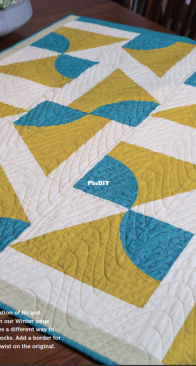 Ns and Outs Quilt Pattern - Marty Vint for Modern Quilts Unlimited Magazine - Winter 2014