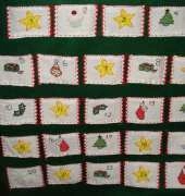 My 2012 advent calendar with Fizzy Moon