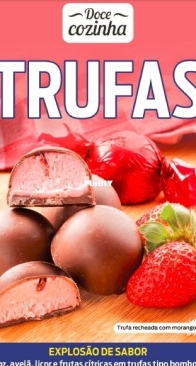 Doce Cozinha - Trufas - Ed 186 - Portuguese