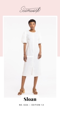 Seamwork - Sloan Dress - 3226 - Sizes 12 – 30