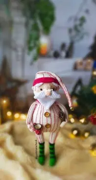 GoldStone Hook - Altintasgurumi - SantaClaus 26cm