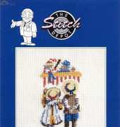 DMC All Our Yesterdays K724BR The Stitch Depot AOY - Punch and Judy