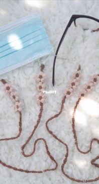 Crochet Face Mask Lanyard