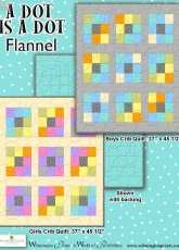 Wilmingtonprints-Essentials Flannel A Dot Is A Dot Project-Free