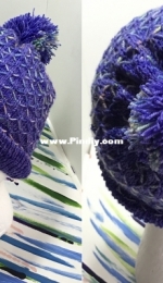 Slipped Lattice Hat by The Knitting Artist