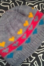 The Juliet Hat by Benjamin Matthews/ Lucky Ewe Yarn