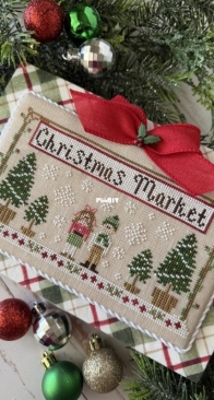 Country Cottage Needleworks - Christmas Market Banner