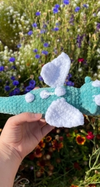 Oryx the Dragon (no sew) - CrochetCritterAU