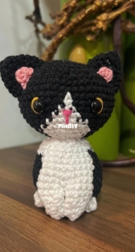 tuxedo cat finished