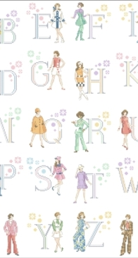Les Brodeuses Parisiennes LBP - Le grand Alphabet Seventies XSD + PCS