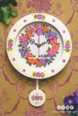 Otwo Design OC-16-163 Flower Wreath - Wild Flowers