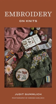 Embroidery on Knits by Judit Gummlich - Laine Publishing