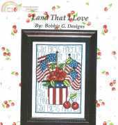 Bobbie G. Designs MS166 - Land That I Love