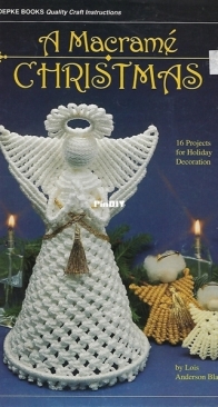 A Macrame Christmas - Lois Anderson Blazsanyik - 1993