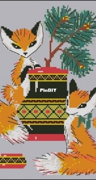 Little fox-sisters by M.Lenina xsd